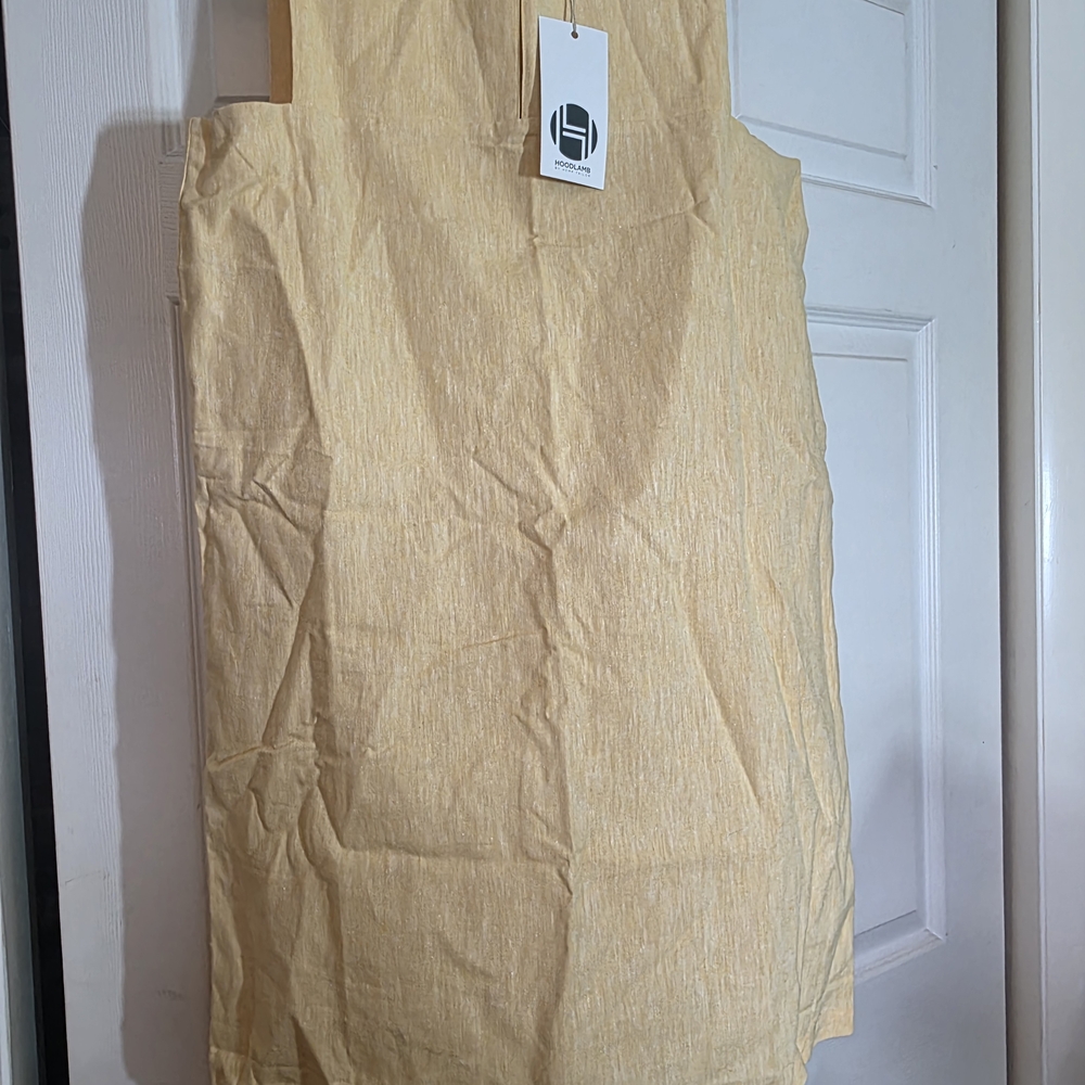 Yellow Sleeveless Dress